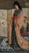 James Abbott McNeil Whistler La Princesse du pays de la porcelaine oil on canvas